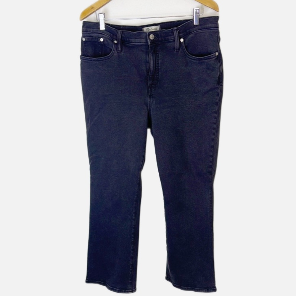 Madewell Dark Indigo Cropped Ankle Jeans